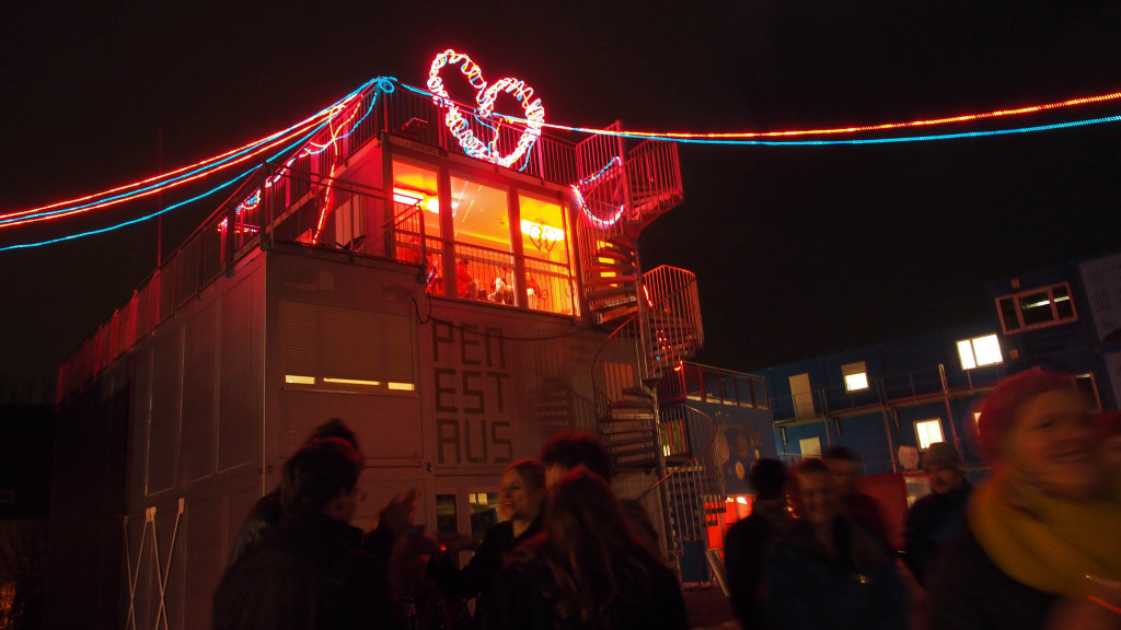 Glamorous Opening of ContainerUni in January 2013
